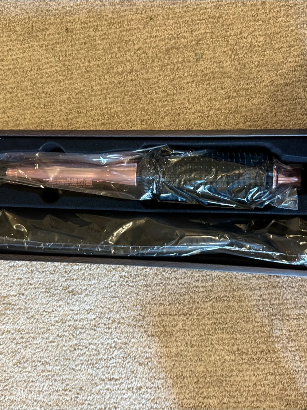 Calista Perfecter Pro+ Heated Round Brush — Black & Pink